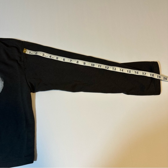 H & M 2022 Ariana Grande Thank You Next Sweatshirt Cropped Hoodie Sz 16/18Y - Picture 6 of 6